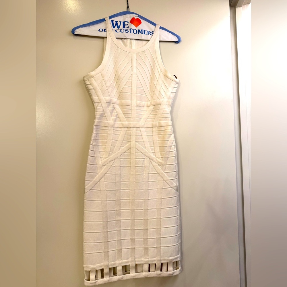Herve Leger Bandage Mini Dress XS